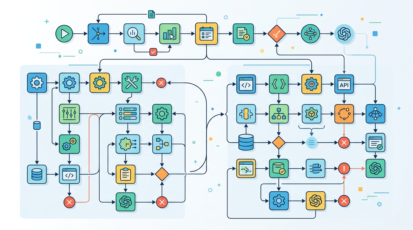 Flowchart detailing various methods and best practices for safely scheduling local Large Language Model tasks.